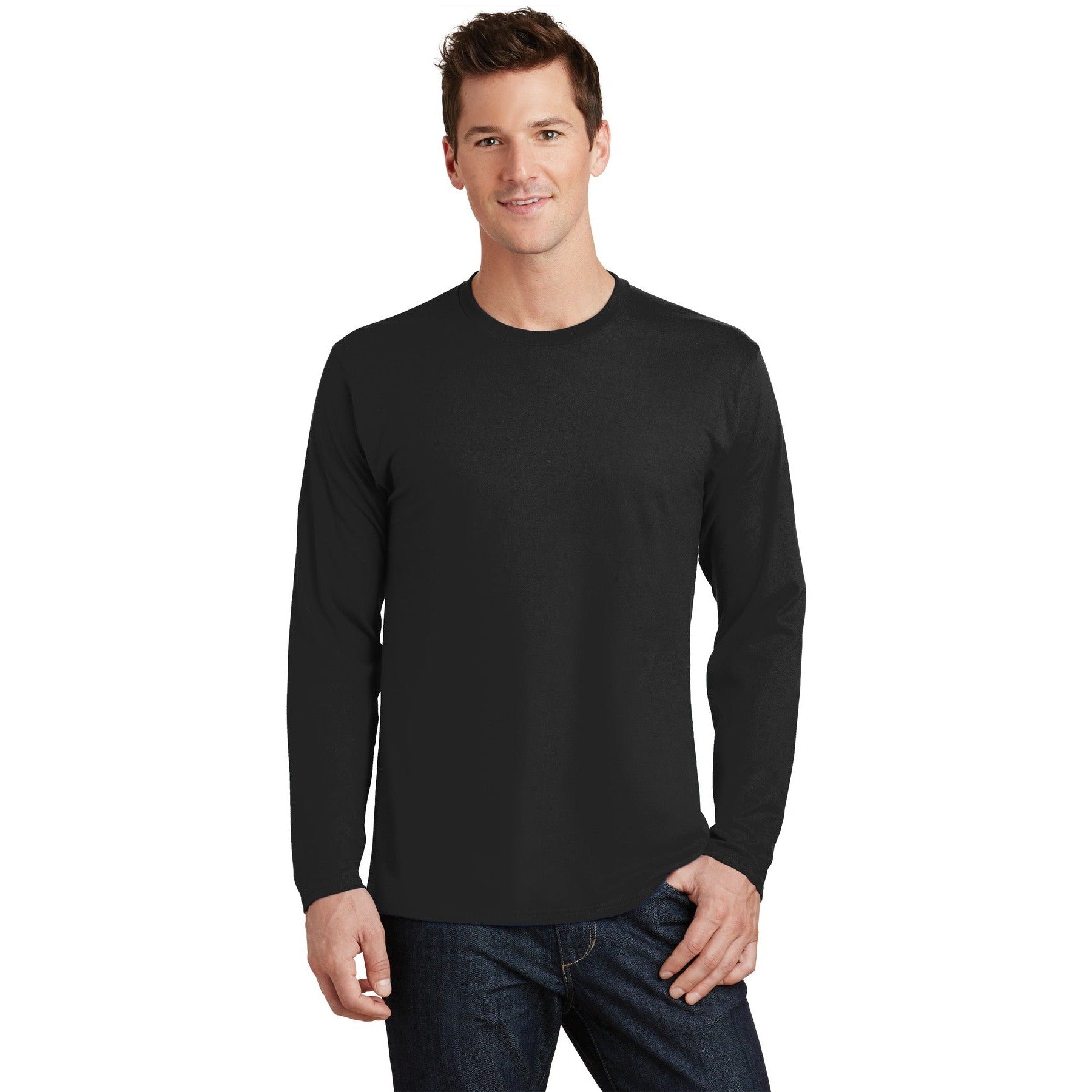 Port & Company-Port & Company® Long Sleeve Fan Favorite Tee. PC450LS-MedTech-11